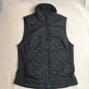 L.L. Bean Black Quilted Vest XS